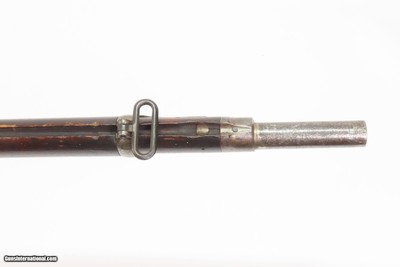 INDIAN WARS Antique U.S. SPRINGFIELD M1868 Trapdoor BREECH LOADER w/BAYONET 1863 Dated Lock & 1869 Dated Breech with SCABBARD - Image 9 of 25