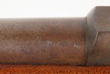 INDIAN WARS Antique U.S. SPRINGFIELD M1888 TRAPDOOR Rifle w/RAMROD BAYONET“SWP/1890” Steven W. Porter Inspected Trapdoor - 25 of 25