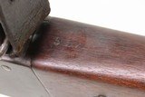 Antique LONDON SMALL ARMS Mk. II Martini-Henry Falling Block Rifle w/SLINGSingle Shot MILITARY Rifle w/SIGHT PROTECTOR - 17 of 25