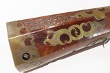 19th Century BAVARIAN BELLOWS Crank Handle 7.5mm AIR GUN with Silver Inlays Primarily Used for INDOOR TARGET SHOOTING - 3 of 25