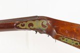 19th Century BAVARIAN BELLOWS Crank Handle 7.5mm AIR GUN with Silver Inlays Primarily Used for INDOOR TARGET SHOOTING - 16 of 25