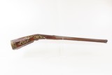 19th Century BAVARIAN BELLOWS Crank Handle 7.5mm AIR GUN with Silver Inlays Primarily Used for INDOOR TARGET SHOOTING - 19 of 25