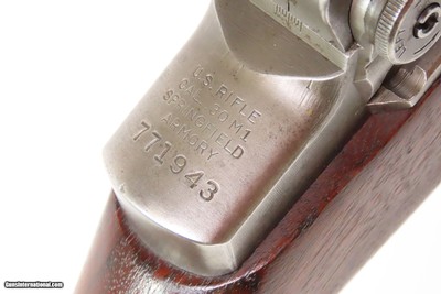 British Proofed WORLD WAR II SPRINGFIELD ARMORY US M1 GARAND Rifle C&R WW21942 Receiver with 1951 Barrel - Image 19 of 25