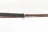 CIVIL WAR Era Antique SPRINGFIELD U.S. M1842 Percussion Musket U.S. BAYONET Smoothbore Musket Used into the CIVIL WAR - 10 of 25