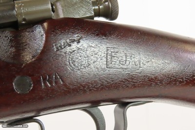 WORLD WAR II U.S. Remington M1903A3 Bolt Action C&R Rifle .30-06 with SLING Made in 1942 w/ “R.A. / FLAMING BOMB / 1-43” Barrel - Image 19 of 22