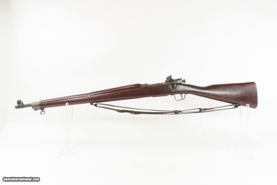 WORLD WAR II U.S. Remington M1903A3 Bolt Action C&R Rifle .30-06 with SLING Made in 1942 w/ “R.A. / FLAMING BOMB / 1-43” Barrel - Image 15 of 22