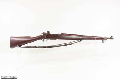 WORLD WAR II U.S. Remington M1903A3 Bolt Action C&R Rifle .30-06 with SLING Made in 1942 w/ “R.A. / FLAMING BOMB / 1-43” Barrel - Image 2 of 22
