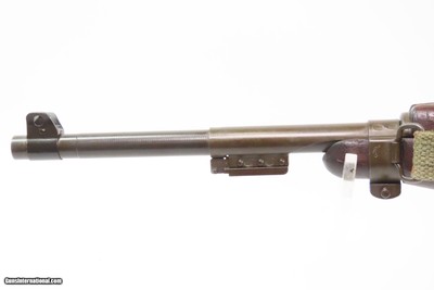 WORLD WAR II Era U.S. UNDERWOOD M1 Carbine .30 SUPPORT TROOP Rifle WW 2 C&R FLAMING BOMB w/Underwood “1-44” Barrel CANVAS SLING - Image 20 of 25