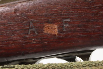 WORLD WAR II Era U.S. UNDERWOOD M1 Carbine .30 SUPPORT TROOP Rifle WW 2 C&R FLAMING BOMB w/Underwood “1-44” Barrel CANVAS SLING - Image 25 of 25