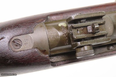 WORLD WAR II Era U.S. UNDERWOOD M1 Carbine .30 SUPPORT TROOP Rifle WW 2 C&R FLAMING BOMB w/Underwood “1-44” Barrel CANVAS SLING - Image 18 of 25