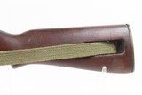 WORLD WAR II Era U.S. UNDERWOOD M1 Carbine .30 SUPPORT TROOP Rifle WW 2 C&R FLAMING BOMB w/Underwood “1-44” Barrel CANVAS SLING - 23 of 25