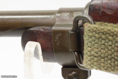 WORLD WAR II Era U.S. UNDERWOOD M1 Carbine .30 SUPPORT TROOP Rifle WW 2 C&R FLAMING BOMB w/Underwood “1-44” Barrel CANVAS SLING - Image 24 of 25