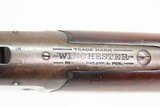 FLAMING BOMB Marked U.S. WINCHESTER M1885 .22 RF WINDER Training Musket C&R U.S. MILITARY TRAINER Chambered in .22 Rimfire - 23 of 25