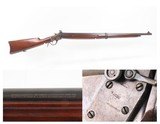 FLAMING BOMB Marked U.S. WINCHESTER M1885 .22 RF WINDER Training Musket C&R U.S. MILITARY TRAINER Chambered in .22 Rimfire - 1 of 25