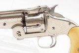 WILD WEST Antique SMITH & WESSON No. 3 “AMERICAN” SINGLE ACTION Revolver
.44 S&W “AMERICAN” Caliber with ANTIQUE IVORIES - 4 of 18