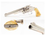 WILD WEST Antique SMITH & WESSON No. 3 “AMERICAN” SINGLE ACTION Revolver
.44 S&W “AMERICAN” Caliber with ANTIQUE IVORIES - 1 of 18