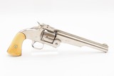 WILD WEST Antique SMITH & WESSON No. 3 “AMERICAN” SINGLE ACTION Revolver
.44 S&W “AMERICAN” Caliber with ANTIQUE IVORIES - 15 of 18