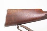 FLAMING BOMB Marked U.S. WINCHESTER M1885 .22 RF WINDER Training Musket C&R U.S. MILITARY TRAINER with LEATHER SLING - 7 of 25