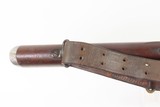 FLAMING BOMB Marked U.S. WINCHESTER M1885 .22 RF WINDER Training Musket C&R U.S. MILITARY TRAINER with LEATHER SLING - 13 of 25