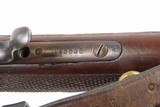 FLAMING BOMB Marked U.S. WINCHESTER M1885 .22 RF WINDER Training Musket C&R U.S. MILITARY TRAINER with LEATHER SLING - 14 of 25