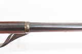 FLAMING BOMB Marked U.S. WINCHESTER M1885 .22 RF WINDER Training Musket C&R U.S. MILITARY TRAINER with LEATHER SLING - 16 of 25