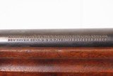 FLAMING BOMB Marked U.S. WINCHESTER M1885 .22 RF WINDER Training Musket C&R U.S. MILITARY TRAINER with LEATHER SLING - 22 of 25