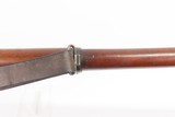 FLAMING BOMB Marked U.S. WINCHESTER M1885 .22 RF WINDER Training Musket C&R U.S. MILITARY TRAINER with LEATHER SLING - 10 of 25