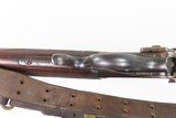 FLAMING BOMB Marked U.S. WINCHESTER M1885 .22 RF WINDER Training Musket C&R U.S. MILITARY TRAINER with LEATHER SLING - 12 of 25