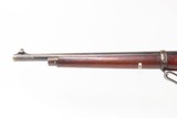FLAMING BOMB Marked U.S. WINCHESTER M1885 .22 RF WINDER Training Musket C&R U.S. MILITARY TRAINER with LEATHER SLING - 25 of 25