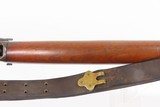 FLAMING BOMB Marked U.S. WINCHESTER M1885 .22 RF WINDER Training Musket C&R U.S. MILITARY TRAINER with LEATHER SLING - 11 of 25