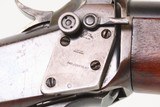 FLAMING BOMB Marked U.S. WINCHESTER M1885 .22 RF WINDER Training Musket C&R U.S. MILITARY TRAINER with LEATHER SLING - 8 of 25