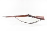 FLAMING BOMB Marked U.S. WINCHESTER M1885 .22 RF WINDER Training Musket C&R U.S. MILITARY TRAINER with LEATHER SLING - 24 of 25