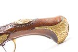ORNATE MARTIAL FLINTLOCK Pistol with EAGLE & RABBIT Figures .58 Caliber
18th Century with Gold Plated Castings - 18 of 20