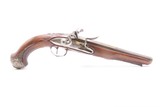 18th Century FRENCH Antique FLINTLOCK Pistol by MERIEUX of ST. ETIENNE .69
Officer’s Pistol with Ornate Casting & Gold - 16 of 19