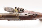 18th Century FRENCH Antique FLINTLOCK Pistol by MERIEUX of ST. ETIENNE .69
Officer’s Pistol with Ornate Casting & Gold - 15 of 19
