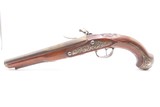 18th Century FRENCH Antique FLINTLOCK Pistol by MERIEUX of ST. ETIENNE .69
Officer’s Pistol with Ornate Casting & Gold - 5 of 19