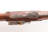 18th Century FRENCH Antique FLINTLOCK Pistol by MERIEUX of ST. ETIENNE .69
Officer’s Pistol with Ornate Casting & Gold - 3 of 19