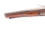 18th Century FRENCH Antique FLINTLOCK Pistol by MERIEUX of ST. ETIENNE .69
Officer’s Pistol with Ornate Casting & Gold - 11 of 19