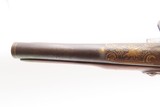 18th Century FRENCH Antique FLINTLOCK Pistol by MERIEUX of ST. ETIENNE .69
Officer’s Pistol with Ornate Casting & Gold - 10 of 19