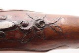 18th Century FRENCH Antique FLINTLOCK Pistol by MERIEUX of ST. ETIENNE .69
Officer’s Pistol with Ornate Casting & Gold - 8 of 19