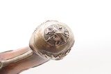 18th Century FRENCH Antique FLINTLOCK Pistol by MERIEUX of ST. ETIENNE .69
Officer’s Pistol with Ornate Casting & Gold - 2 of 19
