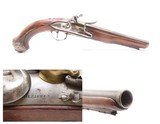 18th Century FRENCH Antique FLINTLOCK Pistol by MERIEUX of ST. ETIENNE .69
Officer’s Pistol with Ornate Casting & Gold - 13 of 19