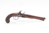 c1780s CASED SET Antique BENNETT Flintlock DUELING PISTOLS British .58 Cal. Beautiful Brace of ENGRAVED DUELERS w/ACCESSORIES - 8 of 25