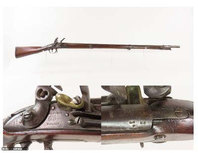 VALLEY FORGE, PA 1826 Dated Antique W.L. EVANS US M1816 FLINTLOCK Musket
One of Only 5,000 Type I Muskets Produced