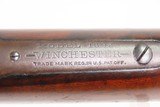 Iconic WINCHESTER M1892 Lever Action .32-20 WCF Repeater C&R “THE RIFLEMAN” WORLD WAR I Era Lever Action Rifle Made in 1914 - 22 of 25