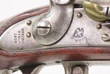 1820 Date Antique U.S. SPRINGFIELD ARSENAL M1816 .69 FLINTLOCK Musket ALAMO U.S. Military Flintlock Made in 1820 - 8 of 25
