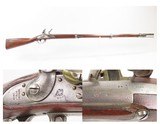 1820 Date Antique U.S. SPRINGFIELD ARSENAL M1816 .69 FLINTLOCK Musket ALAMO U.S. Military Flintlock Made in 1820