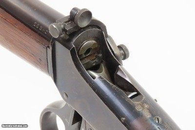 FLAMING BOMB Marked U.S. WINCHESTER M1885 .22 RF WINDER Training Musket C&R U.S. MILITARY TRAINER Chambered in .22 Rimfire - Image 22 of 24