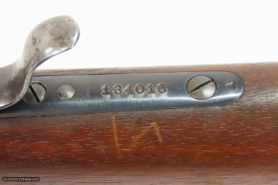 FLAMING BOMB Marked U.S. WINCHESTER M1885 .22 RF WINDER Training Musket C&R U.S. MILITARY TRAINER Chambered in .22 Rimfire - Image 12 of 24