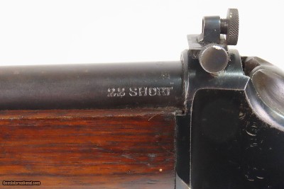 FLAMING BOMB Marked U.S. WINCHESTER M1885 .22 RF WINDER Training Musket C&R U.S. MILITARY TRAINER Chambered in .22 Rimfire - Image 20 of 24